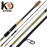 Фото спиннинг kyoda "amante  xs" длина 2,70 м, тест 5,5-17,5 гр, carbon t40, штекер