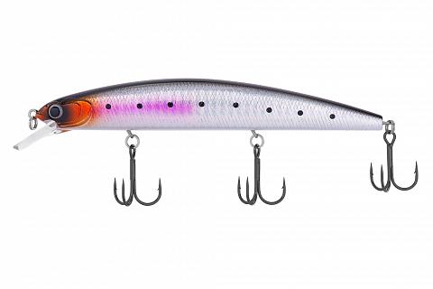 Фото воблер kyoda vision minnow-130sp, длина 130 мм, вес 21  гр, цвет p1853 заглубление 0 - 2 м.
