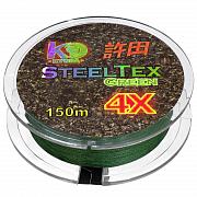 Фото steeltex green 4x d-0,18 мм, l-150 м, цвет зеленый, разрывная нагрузка 11,60 кг
