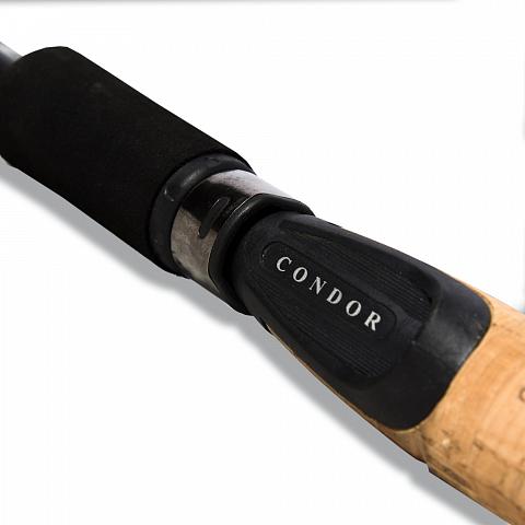 Фото спиннинг condor "chester" длина 2.15 м, тест 20-60 гр, carbon im8, штекер