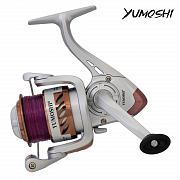Фото катушка yumoshi "yk-3000", 3 подшипника, передний фрикцион, с леской