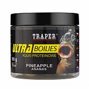 Фото бойлы traper ultra 16 мм, 100 гр, ананас