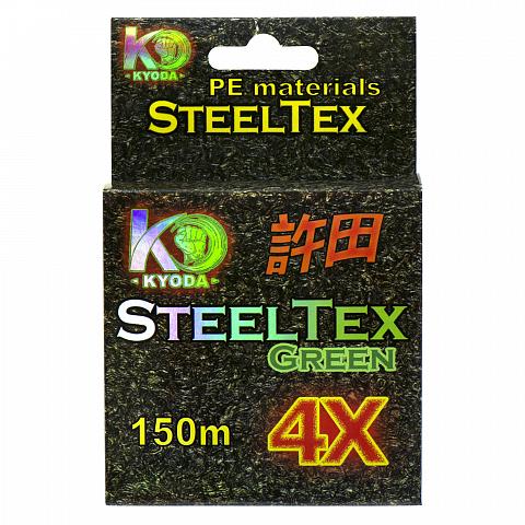 Фото steeltex green 4x d-0,18 мм, l-150 м, цвет зеленый, разрывная нагрузка 11,60 кг