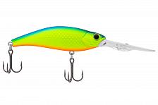 Фото воблер kyoda sharp minnow-75f, длина 7.5 см, вес 12.0 гр, цвет p1581, заглубление 1.5-4 м.