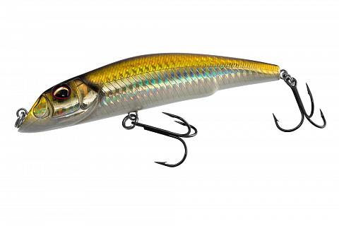 Фото воблер kyoda shark minnow-105f, длина 10,5 см, вес 18.0 гр, цвет p688, заглубление 0,5-0,8м.