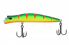 Фото воблер kyoda pocky minnow-100f, длина 100 мм, вес 10,5  гр, цвет p1356 заглубление 0 - 0,2 м.