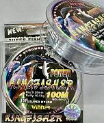 Фото power kingfisher  winner d-0,18 мм, l-100 м, цвет серый (10 шт)