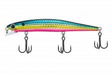 Фото воблер kyoda amfibia minnow 110f, длина 11,0 см, вес 11 гр, заглубление 0,3-0,6 м. цвет p2580