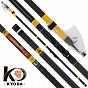 Фото удилище kyoda pro max 400 bolo, длина 4 м, с кольцами, hmc