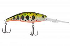 Фото воблер kyoda sharp minnow-75f, длина 7.5 см, вес 12.0 гр, цвет p2146, заглубление 1.5-4 м.