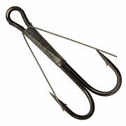 Фото крючок-двойник незацепляйка condor weedless double hook №6 bn (50 шт./упак)