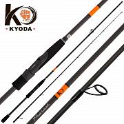 Фото спиннинг kyoda pharaoh, длина 2,44 м, тест 8-35 гр, штекер