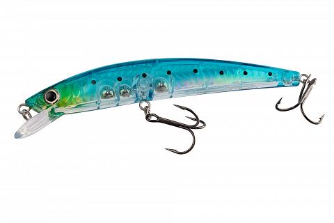 Фото воблер kyoda edge minnow-90f, длина 9,0 см, вес 7,6 гр, цвет p329, заглубление 0,6-1,3 м.