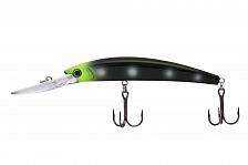 Фото воблер kyoda pelipper minnow-110f, длина 110 мм, вес 16,5  гр, цвет p862 заглубление 0- 3 м.