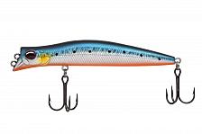 Фото воблер kyoda pocky minnow-100f, длина 100 мм, вес 10,5  гр, цвет p1043 заглубление 0 - 0,2 м.